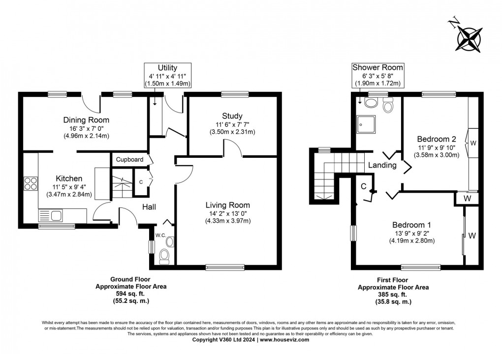 Floorplan for Byburn, Ecclesmachan, EH52