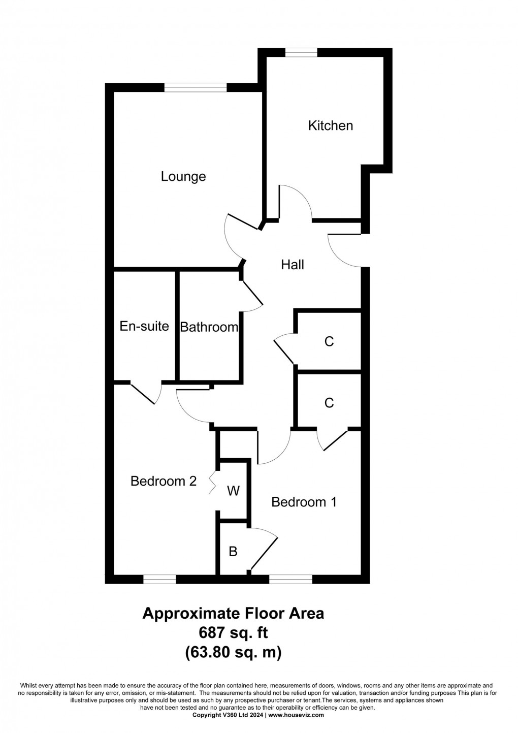 Floorplan for Marjory Court, Bathgate, EH48