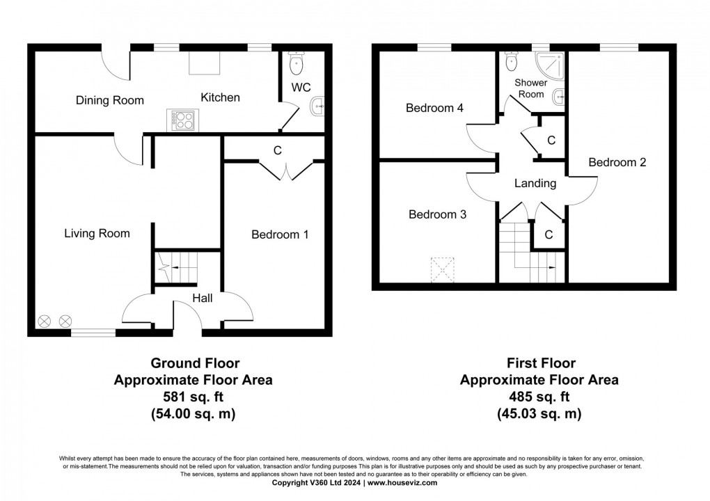 Floorplan for Lochend Road, Ratho Station, EH28