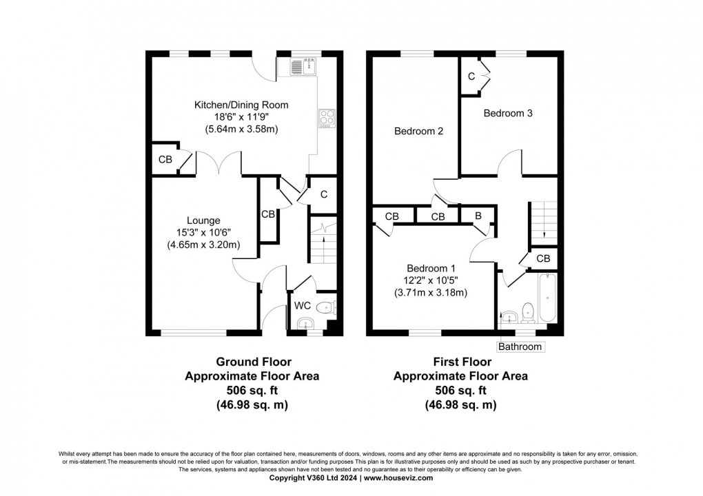 Floorplan for Ravenswood Rise, Livingston, EH54