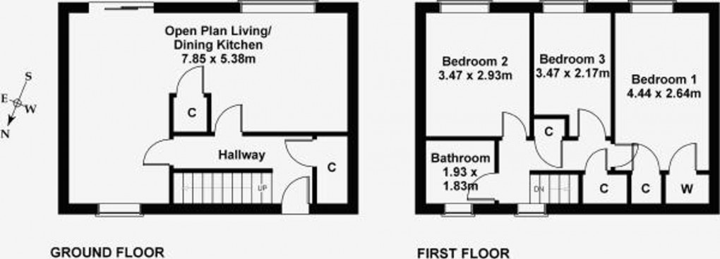 Floorplan for Fergus Avenue, Livingston, EH54