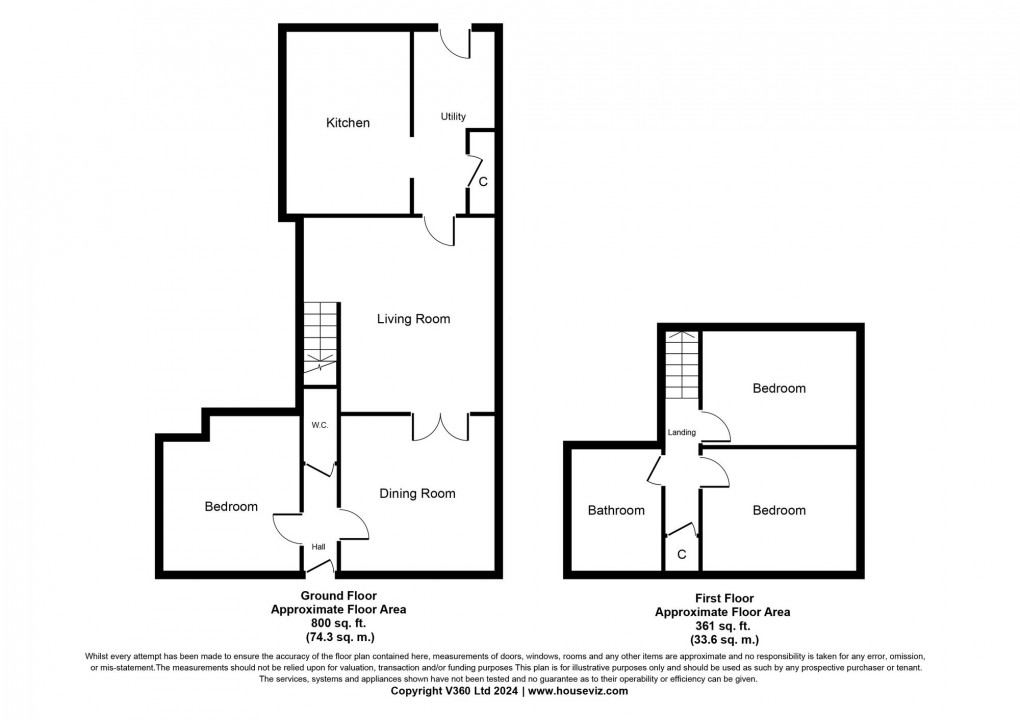 Floorplan for West Calder, EH55