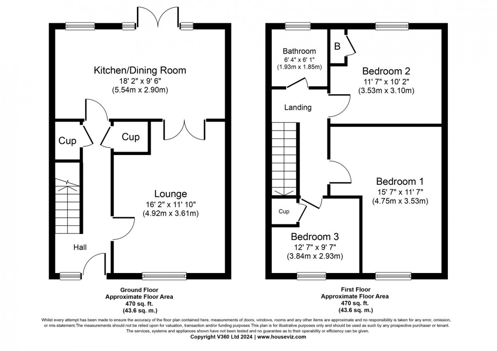 Floorplan for Hillview Place, Broxburn, EH52