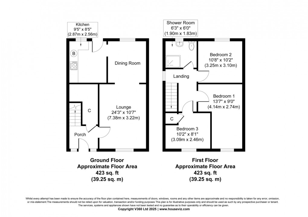 Floorplan for Parkwood Gardens, Broxburn, EH52