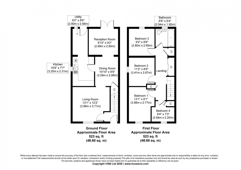 Floorplan for Woodville Court, Broxburn, EH52