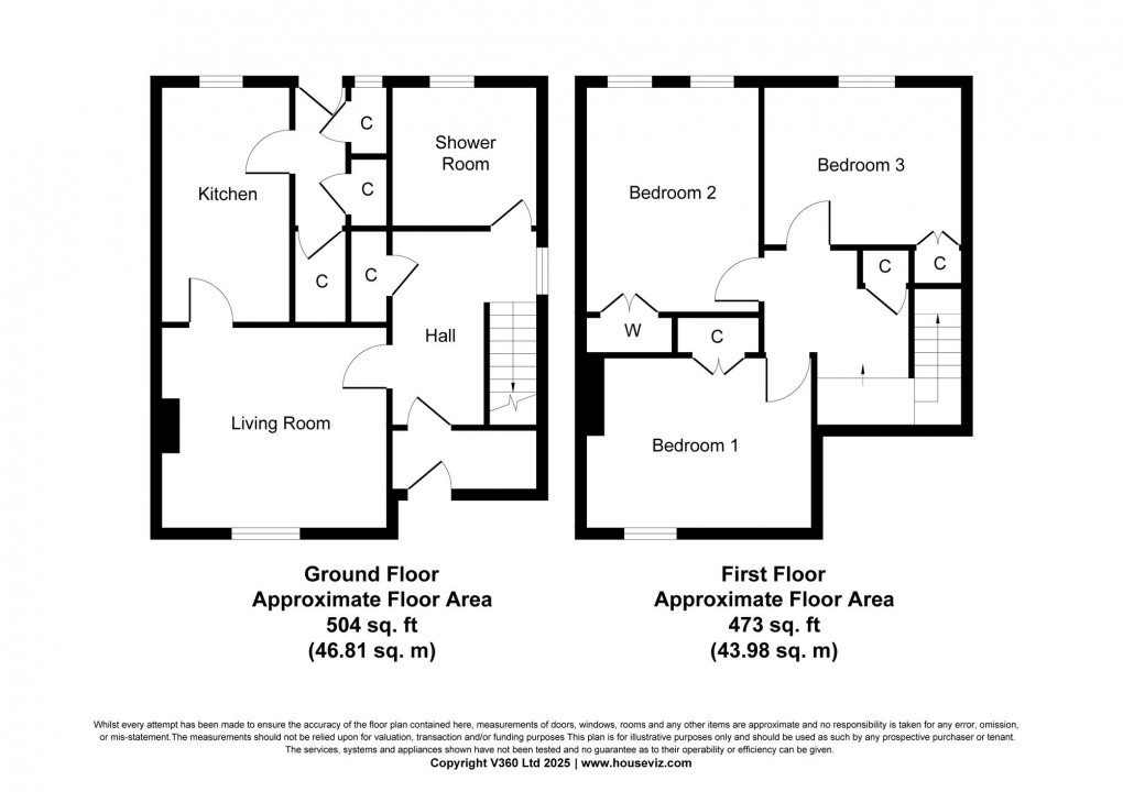 Floorplan for Cardross Avenue, Broxburn, EH52