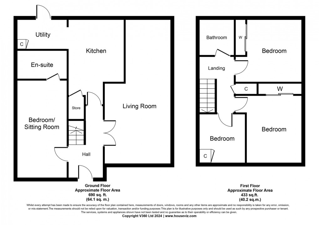 Floorplan for Linn Place, Broxburn, EH52