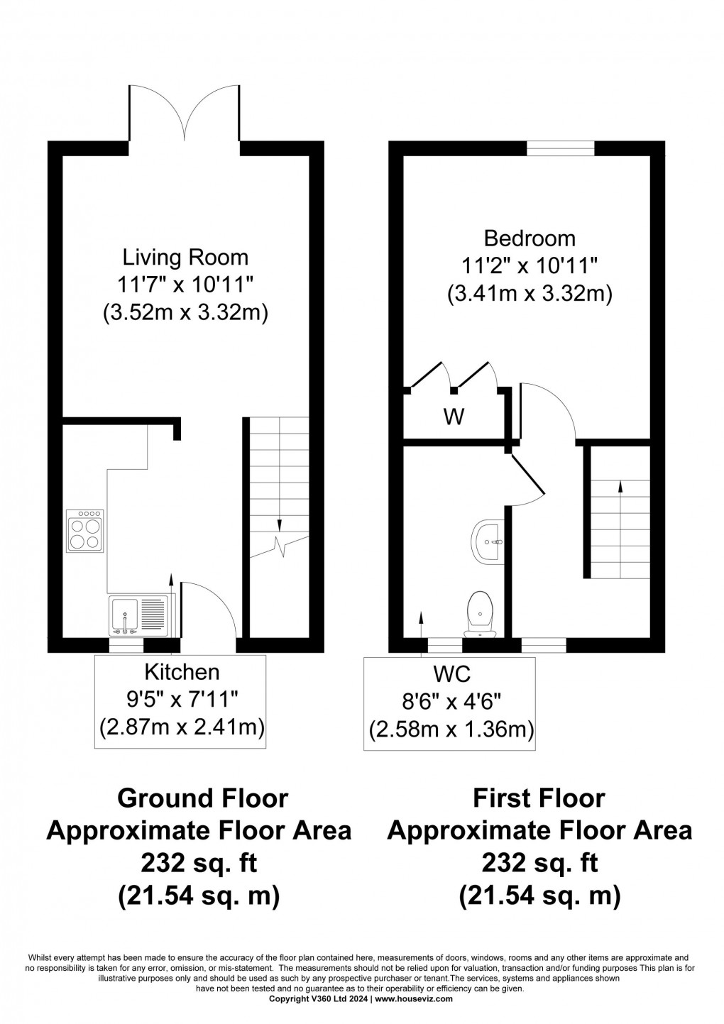 Floorplan for Galloway Crescent, Broxburn, EH52