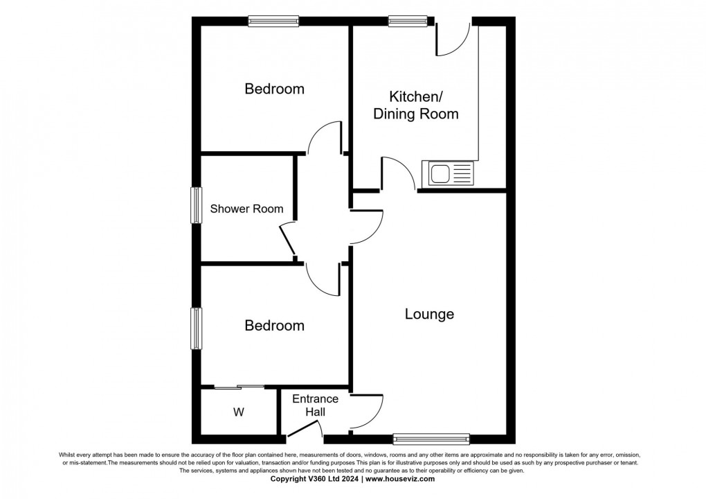 Floorplan for Tippet Knowes Park, Winchburgh, EH52