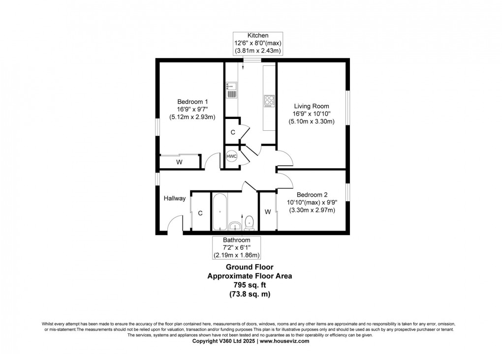 Floorplan for Waverley Street, Bathgate, EH48