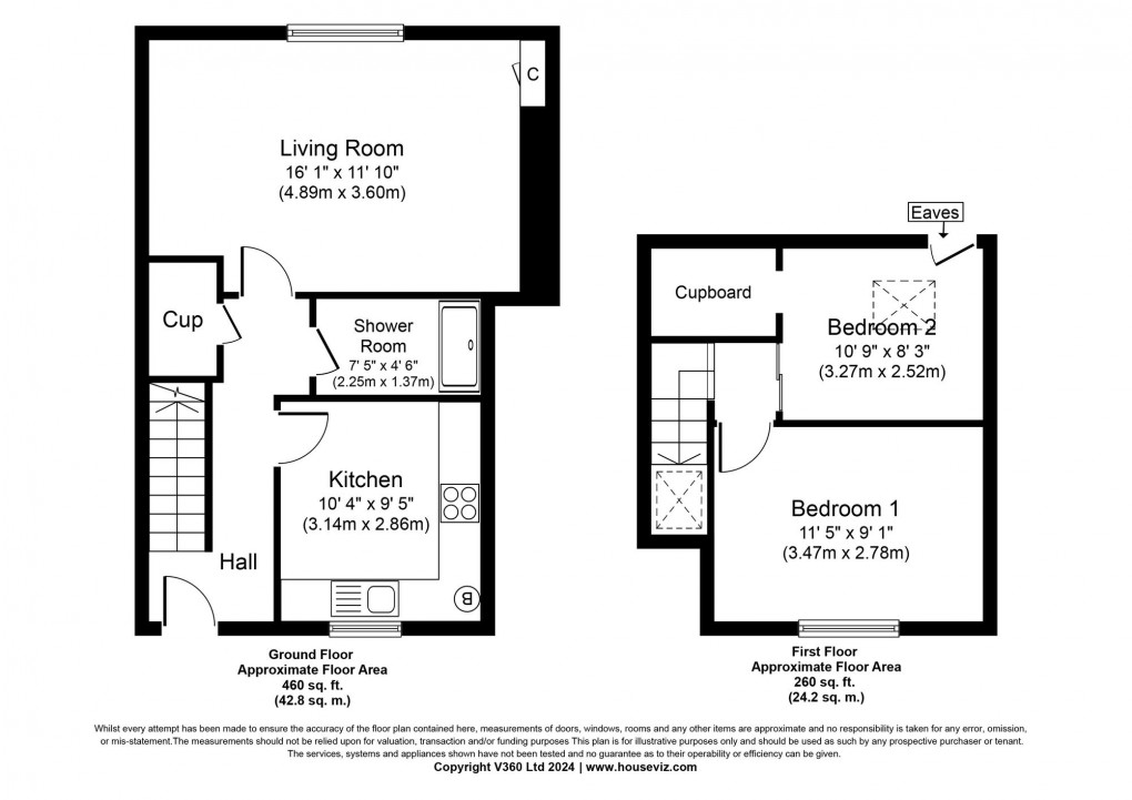 Floorplan for Kirkhill Terrace, Broxburn, EH52