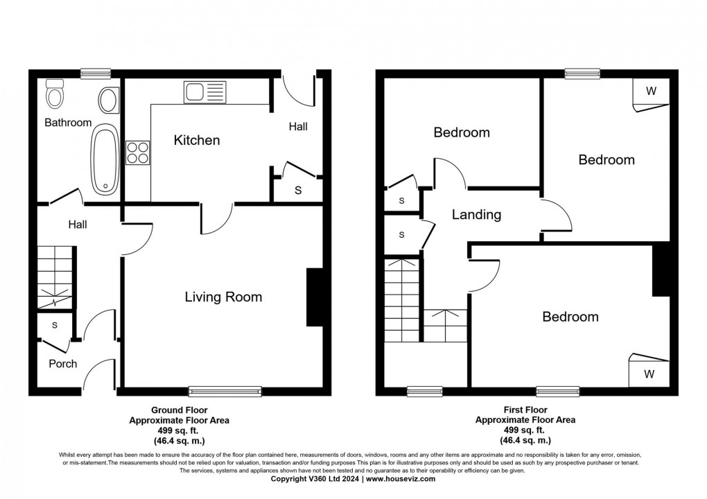 Floorplan for Riverside, Newbridge, EH28