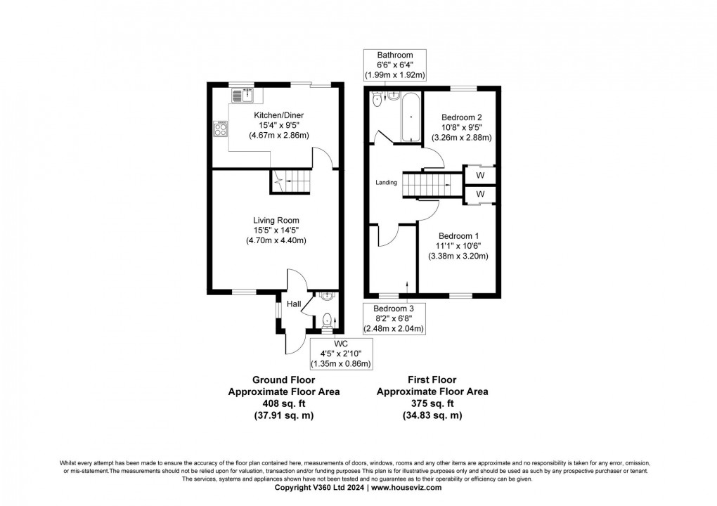 Floorplan for Nicol Road, Broxburn, EH52