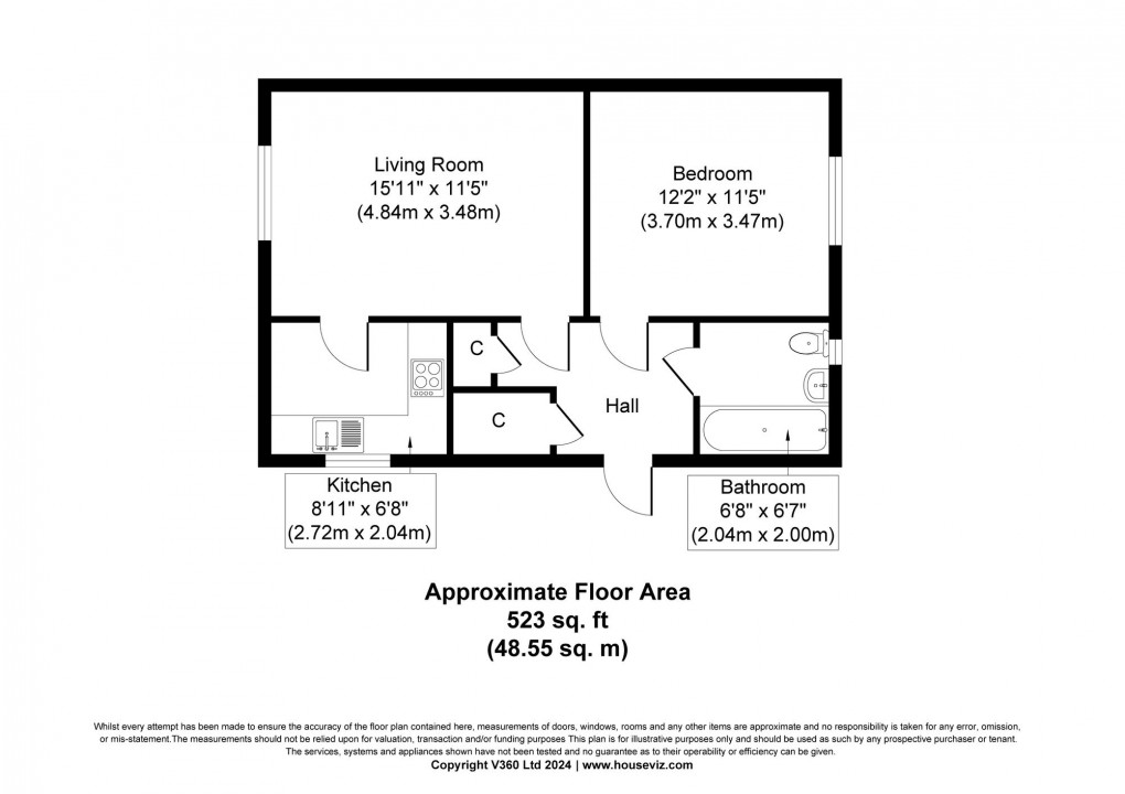 Floorplan for Greendykes Road, Broxburn, EH52