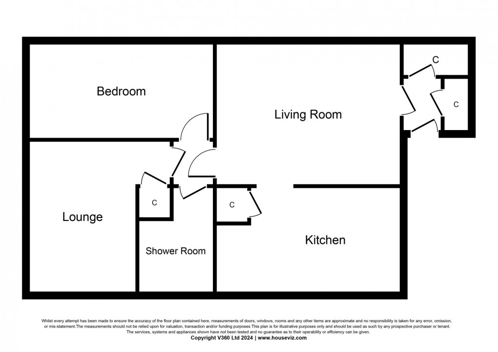 Floorplan for Victoria Street, Livingston, EH54