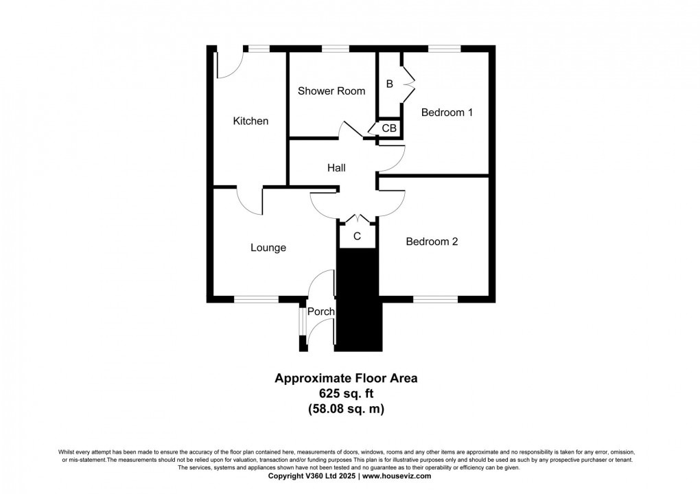 Floorplan for Rosemount Drive, Uphall, EH52