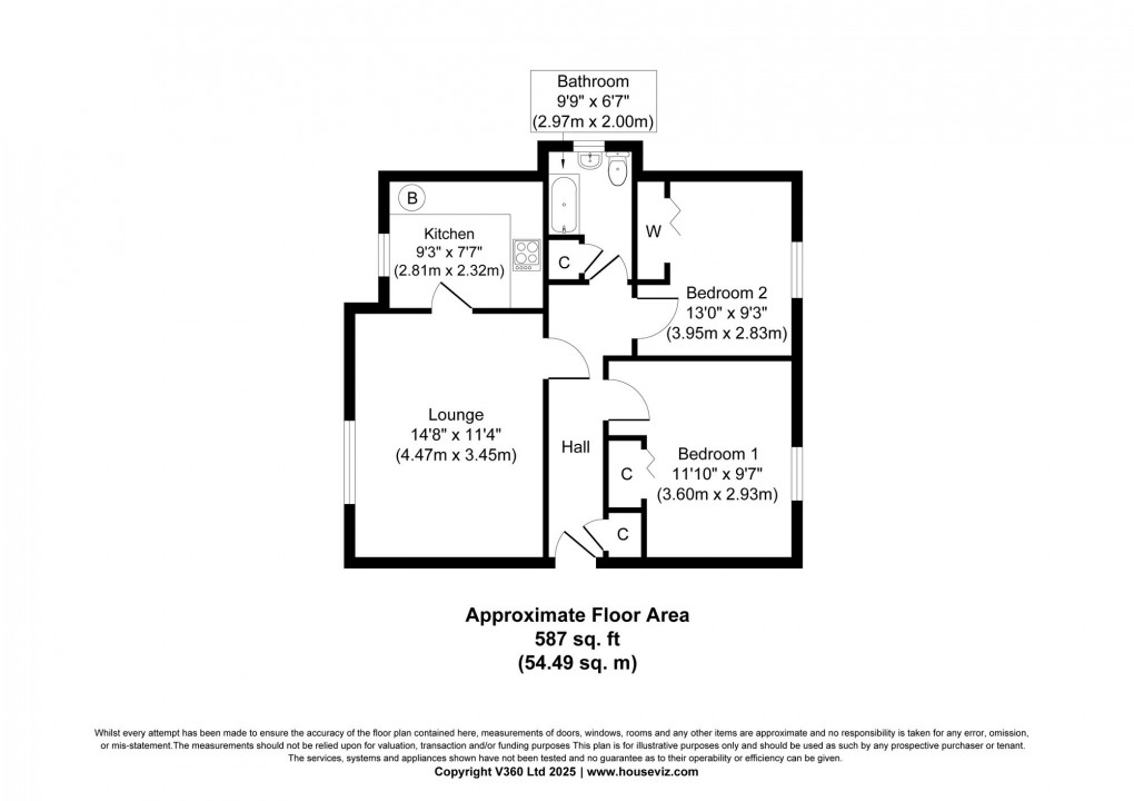 Floorplan for Burnvale Place, Livingston, EH54