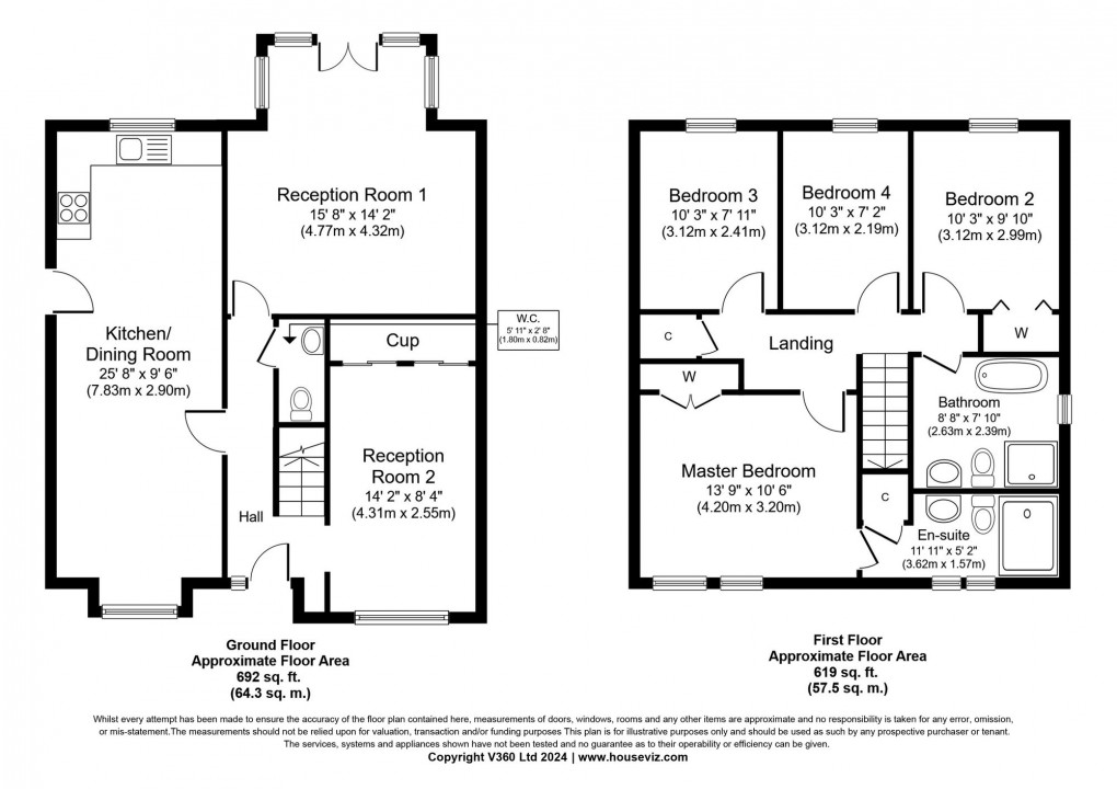 Floorplan for South Middleton, Uphall, EH52