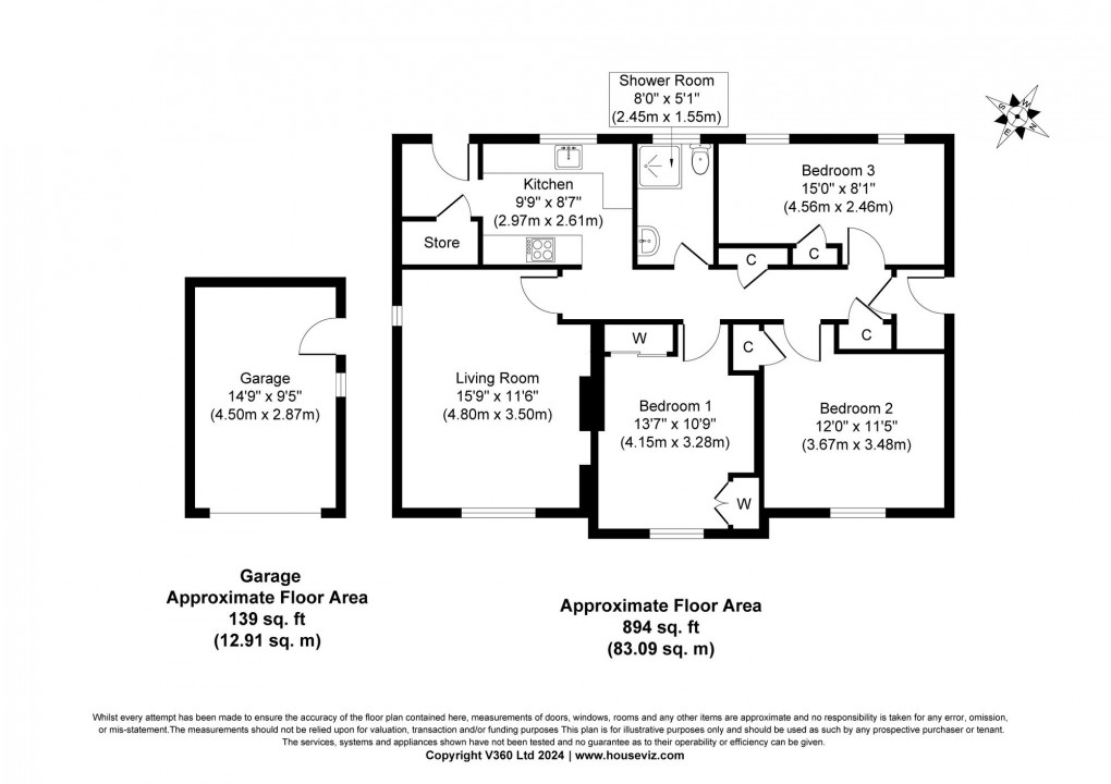 Floorplan for Coalgate Avenue, Tranent, EH33